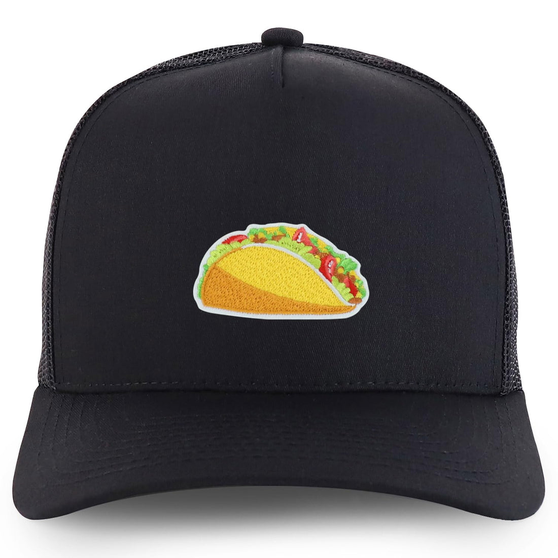 Trendy Apparel Shop Mexican Fiesta Taco Embroidered Patch Trucker Cap