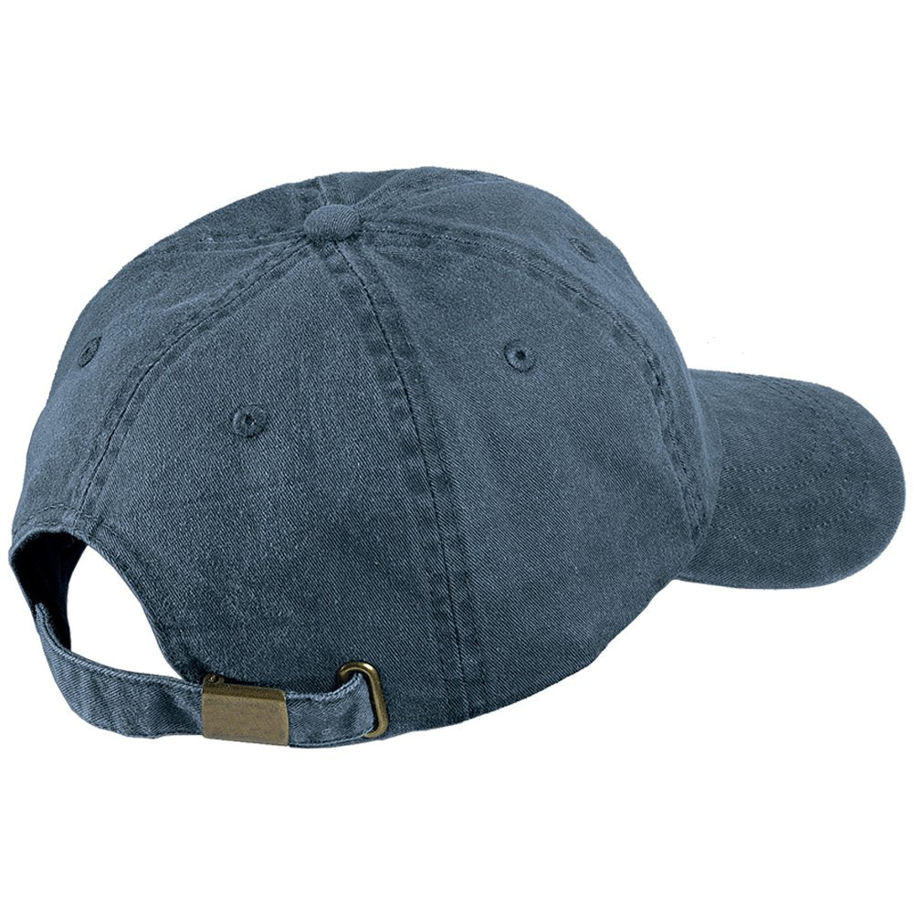 Trendy Apparel Shop Wisconsin State Embroidered Low Profile Adjustable Cotton Cap