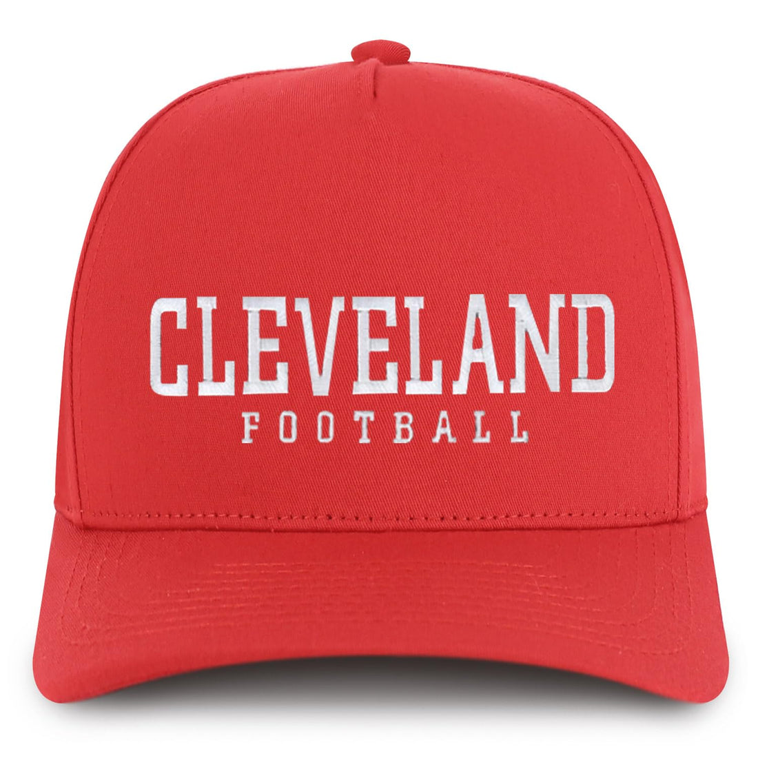 Trendy Apparel Shop Cleverland Embroidered 5 Panel Structured Baseball Cap