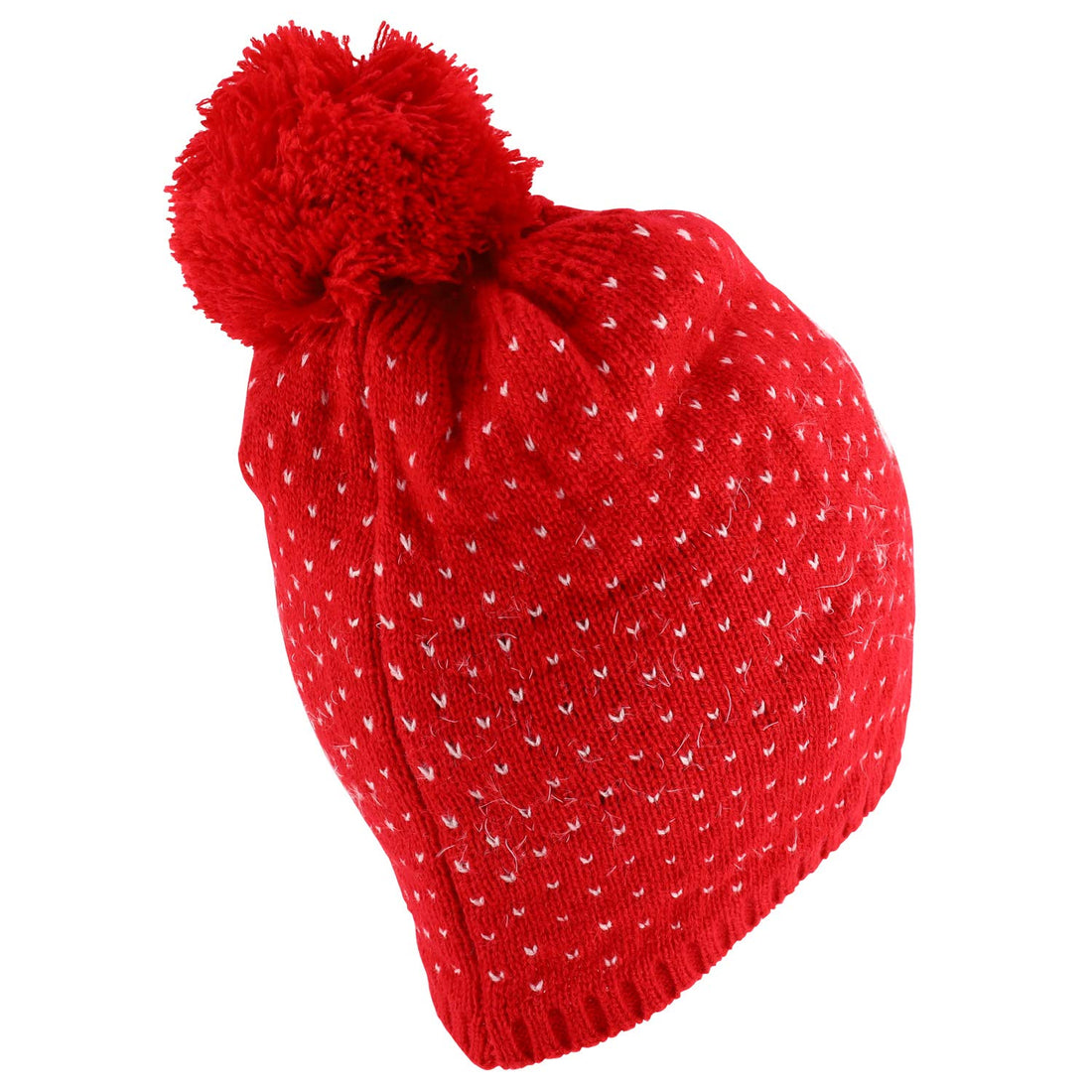 Trendy Apparel Shop Happy Holidays Christmas Theme Winter Xmas Pom Beanies