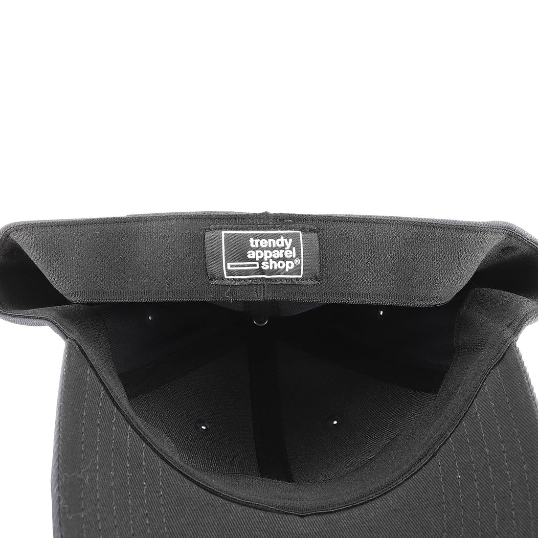 Trendy Apparel Shop Oversize XXL Plain Air Thru Structured Curved Bill Fitted Cap