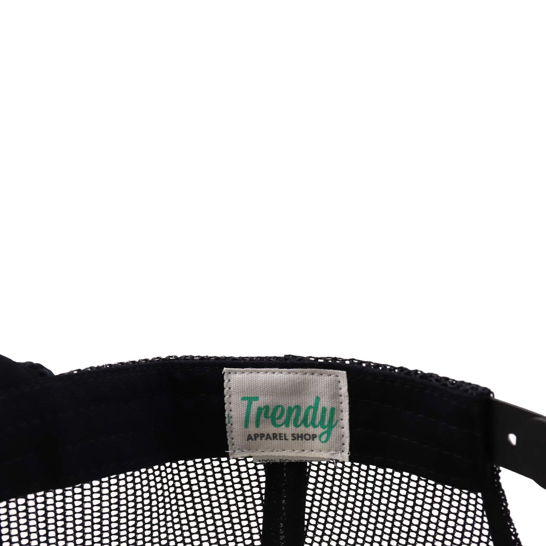 Trendy Apparel Shop XXL Oversized 5 Panel Foam Mesh Back Trucker Cap