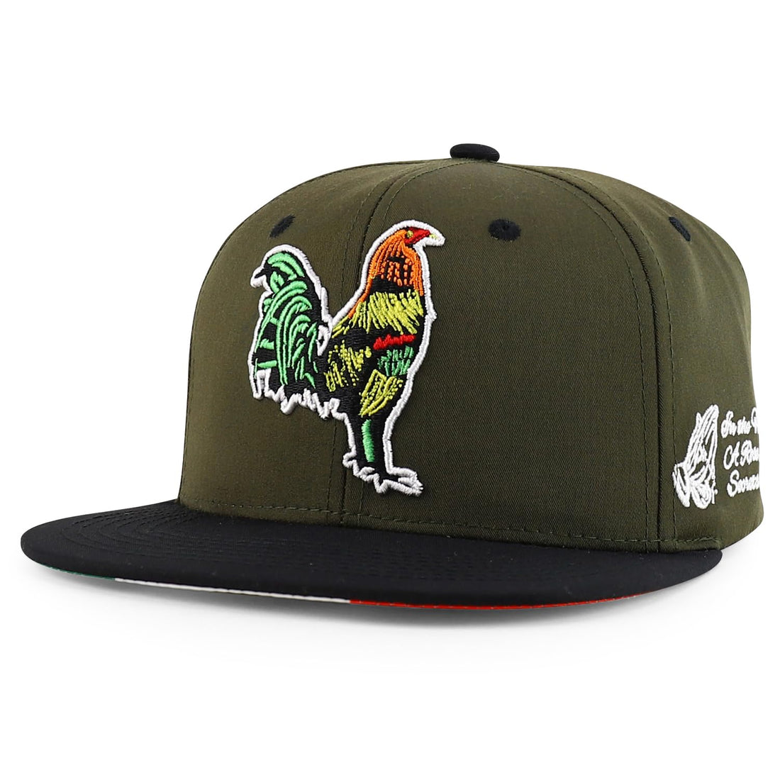 BSC-FLAT-ROOSTER-OLV-BLK