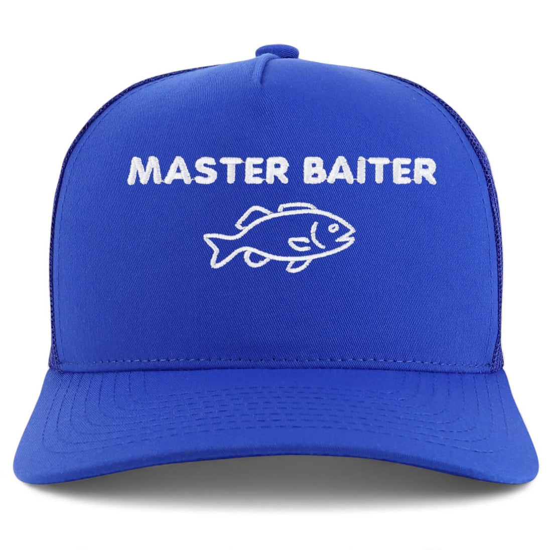 Trendy Apparel Shop Master Baiterer Embroidered 5 Panel Snapback Trucker Cap