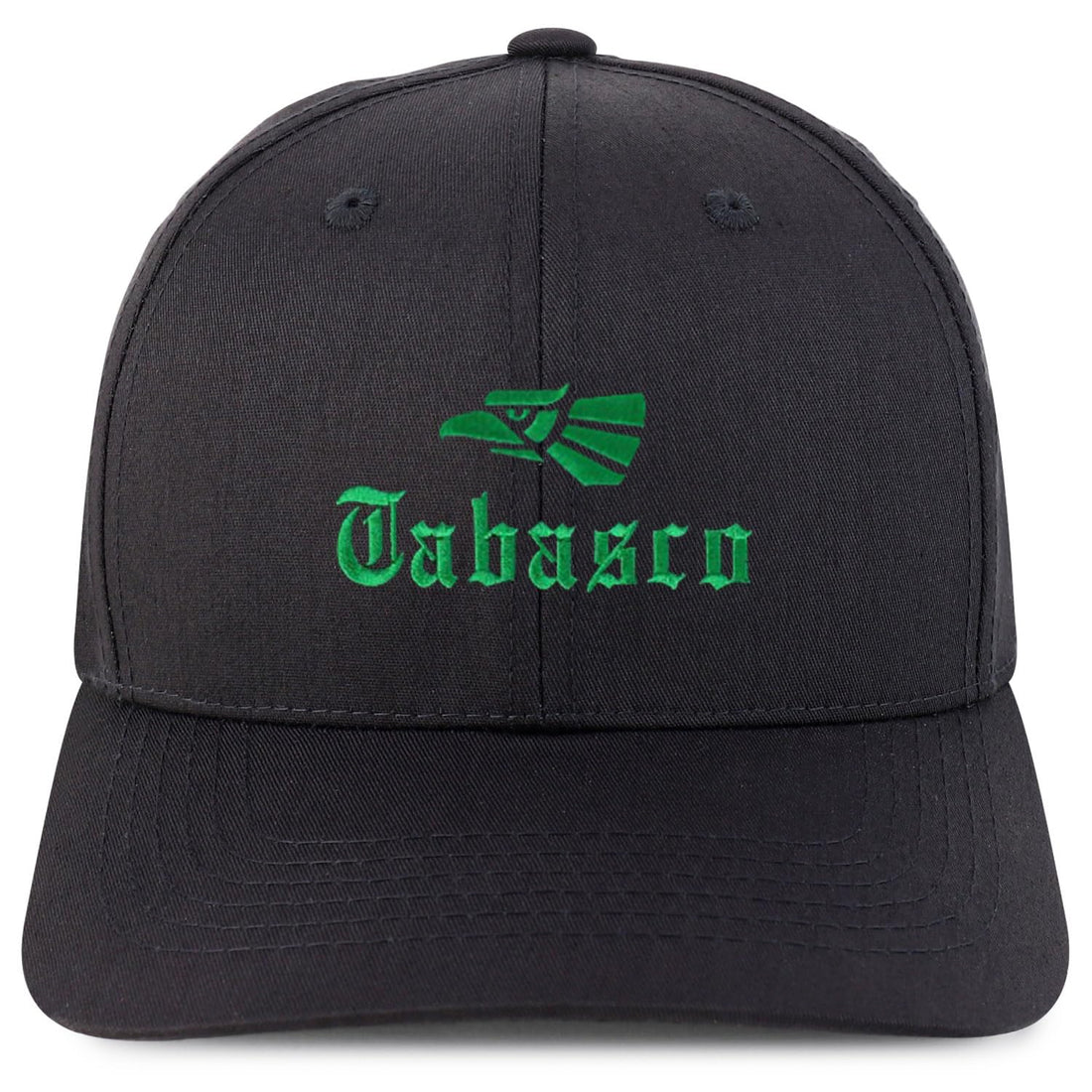 Trendy Apparel Shop Tabasco Mexico State Embroidered 6 Panel Snapback Baseball Cap