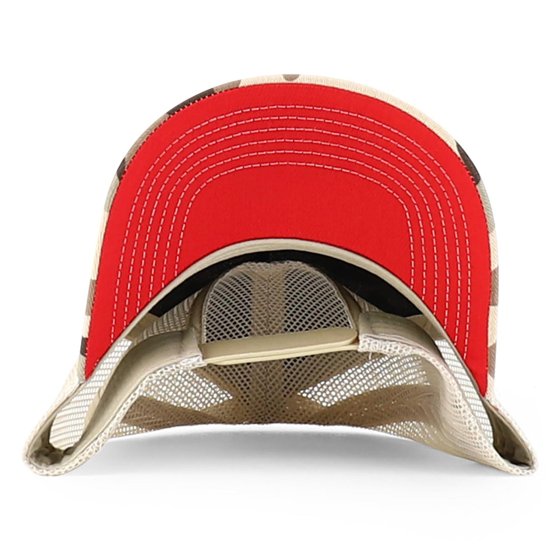Trendy Apparel Shop 5 Panel Structured Crown Curved Bill Trucker Cap