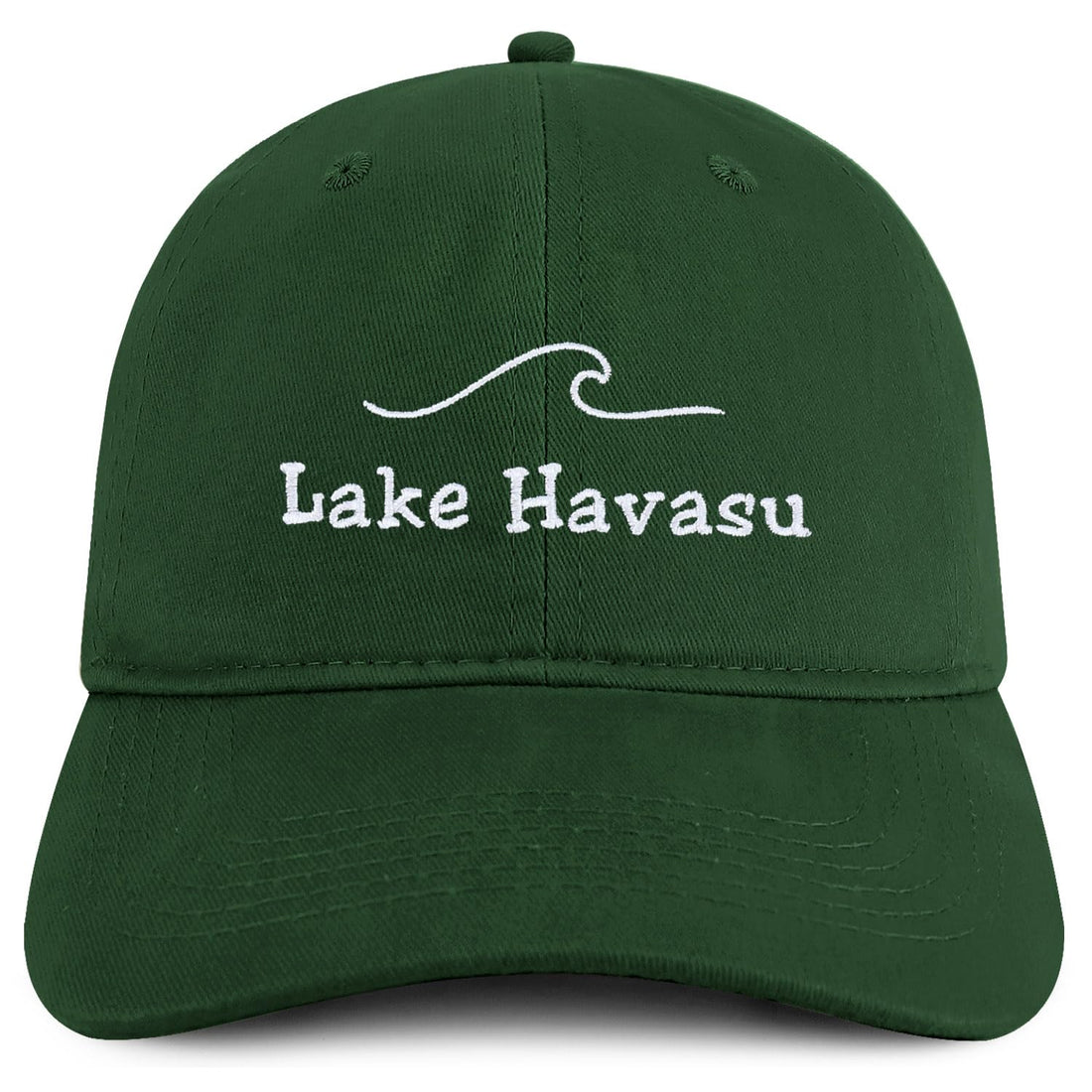 Trendy Apparel Shop Lake Havasu Embroidered Cotton Unstructured Low Profile Dad Hat