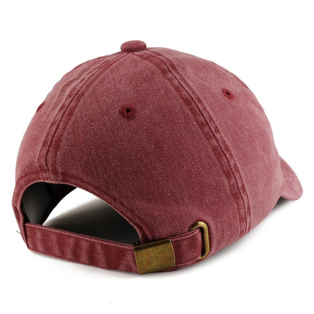Trendy Apparel Shop Feminist AF Text Embroidered Washed Cotton Unstructured Baseball Cap