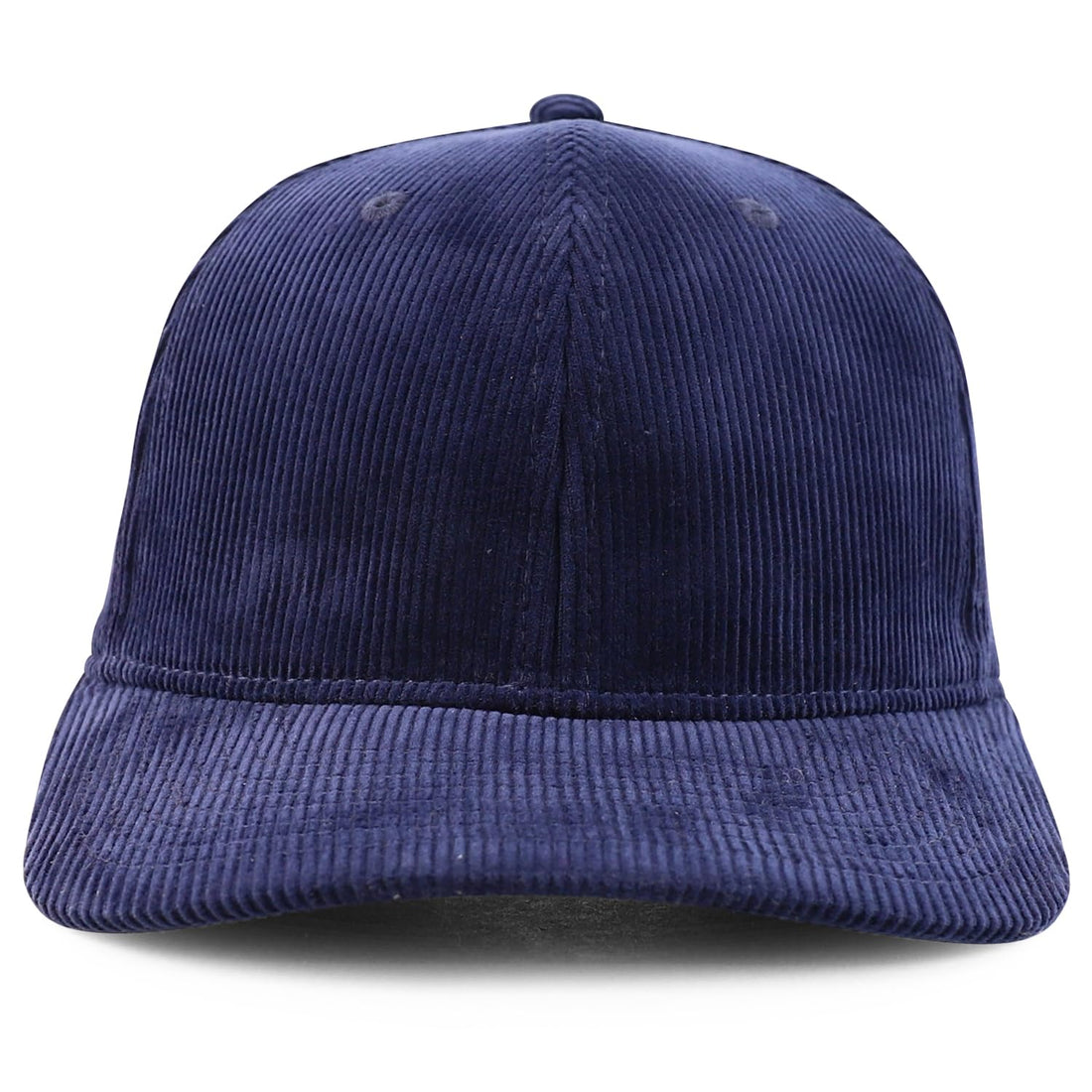 Trendy Apparel Shop Structured 6 Panel Cotton Corduroy Baseball Cap