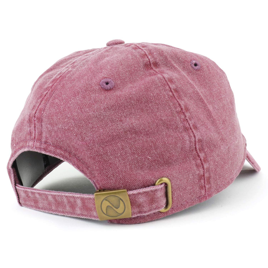 Trendy Apparel Shop Burger Patch Pigment Dyed Washed Baseball Cap