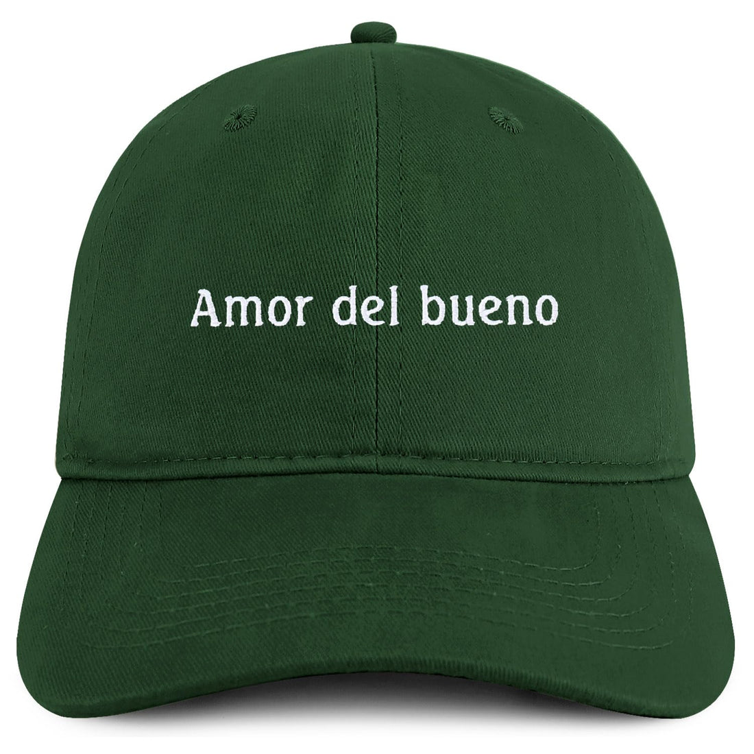 Trendy Apparel Shop Amor del Bueno Embroidered Cotton Low Profile Dad Hat