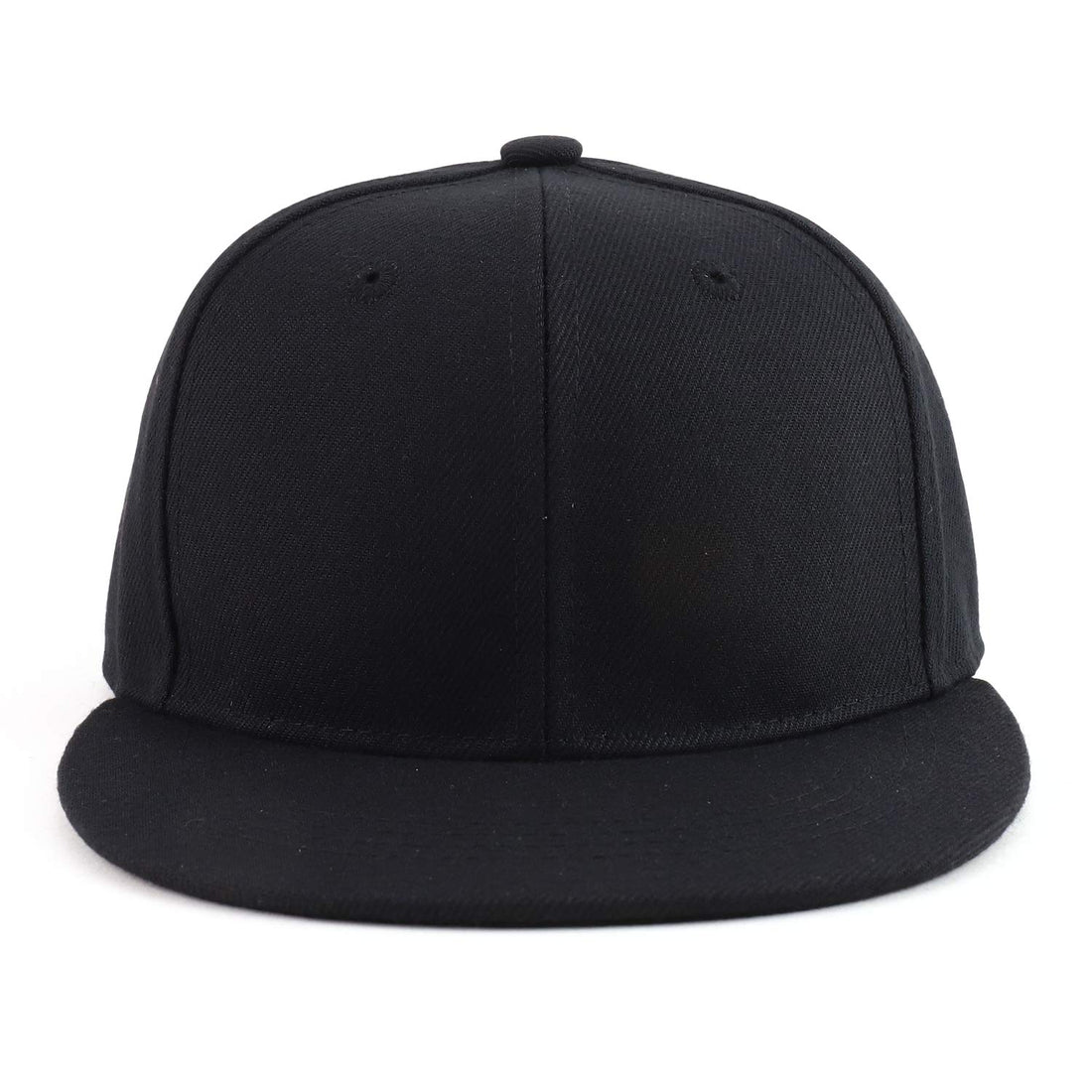 Trendy Apparel Shop Infant to Youth Plain Structured Flatbill Snapback Cap