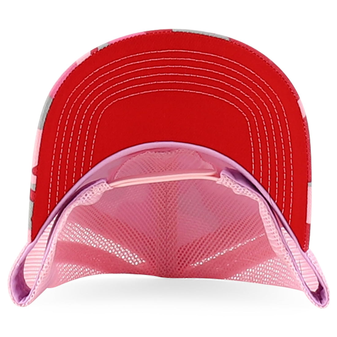 Trendy Apparel Shop 5 Panel Structured Crown Curved Bill Trucker Cap