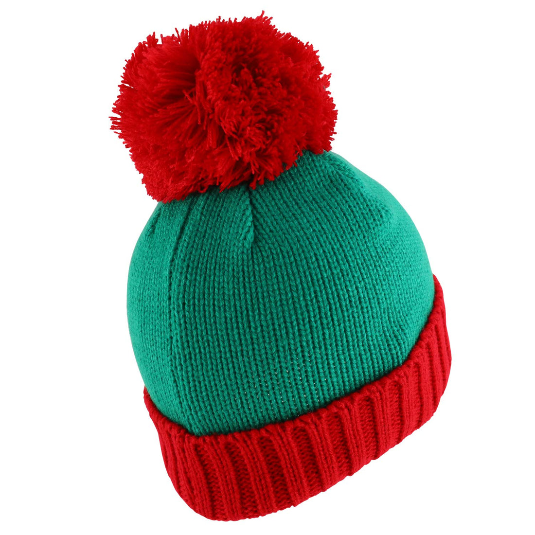 Trendy Apparel Shop Happy Holidays Christmas Theme Winter Xmas Pom Beanies