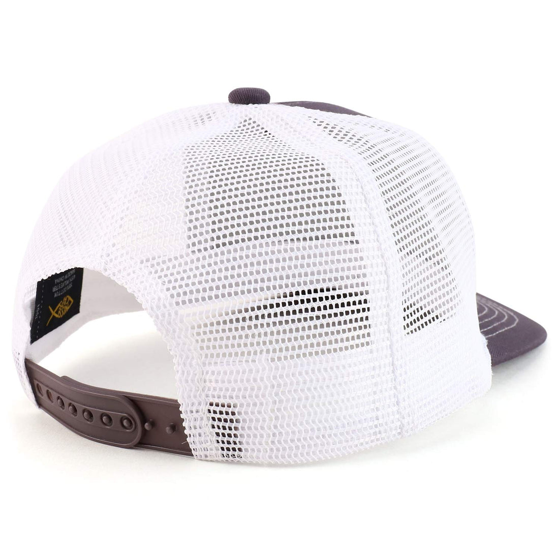 Trendy Apparel Shop Low Profile Two Tone Mesh Back Trucker Baseball Cap