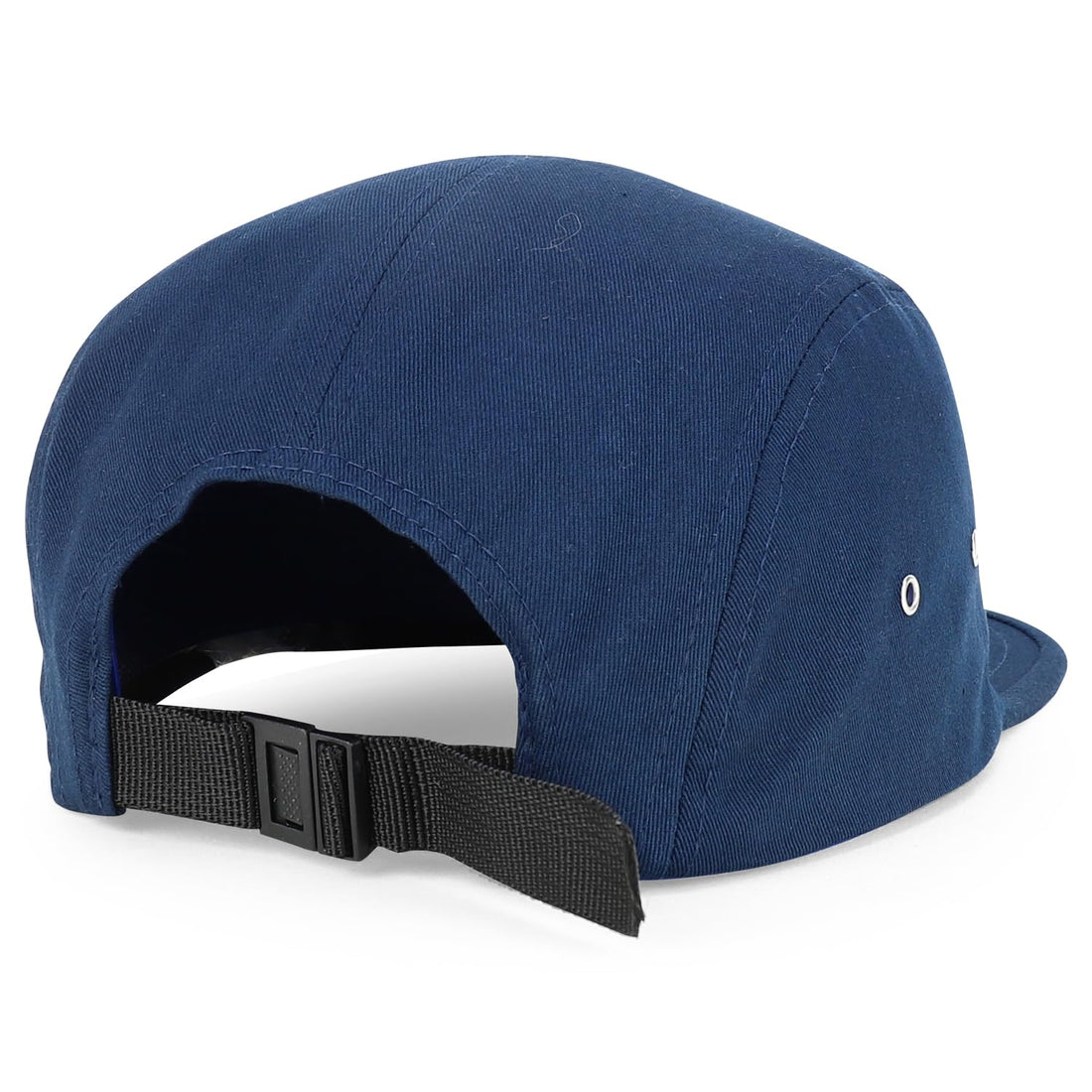 Trendy Apparel Shop XXL Oversized 5 Panel Cotton Bicycle Rider Cap - Navy - 2XL