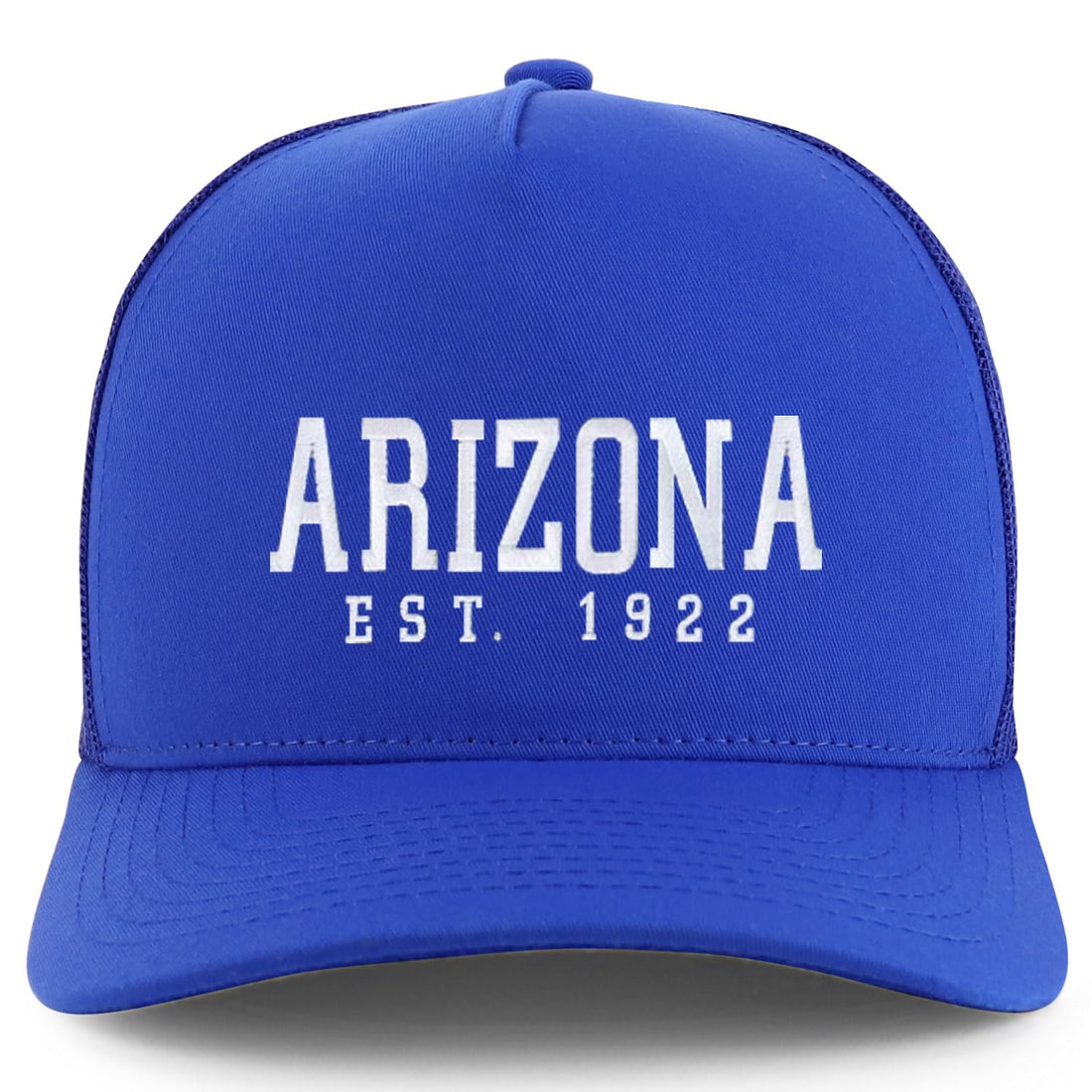 Trendy Apparel Shop Arizona Est.1922 Embroidered 5 Panel Snapback Trucker Cap
