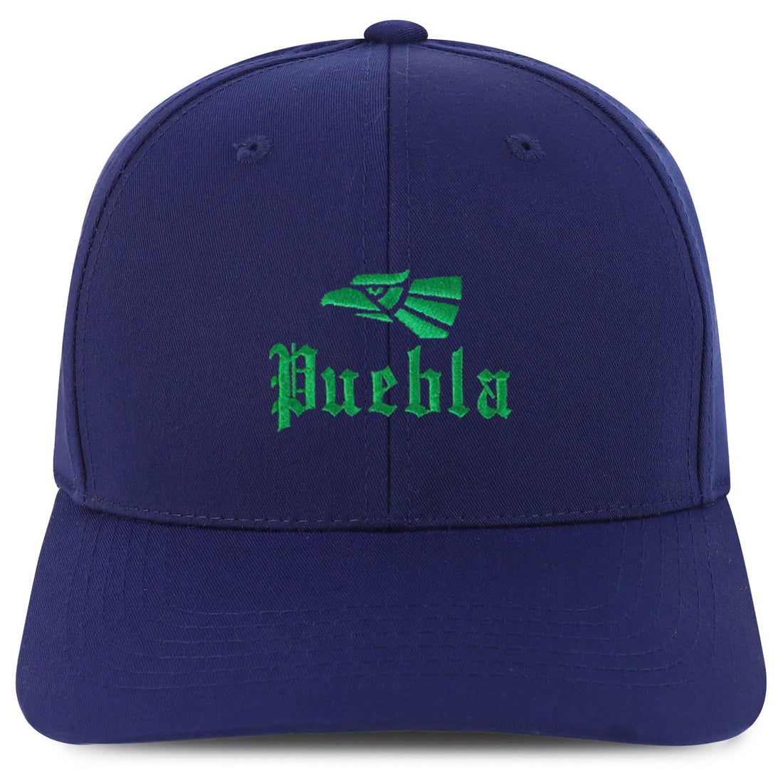 Trendy Apparel Shop Puebla Mexico City Embroidered 6 Panel Snapback Baseball Cap