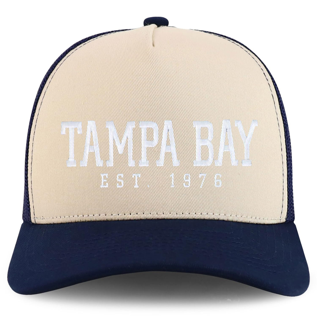 Trendy Apparel Shop Tampa Bay Est.1976 Embroidered 5 Panel Snapback Trucker Cap