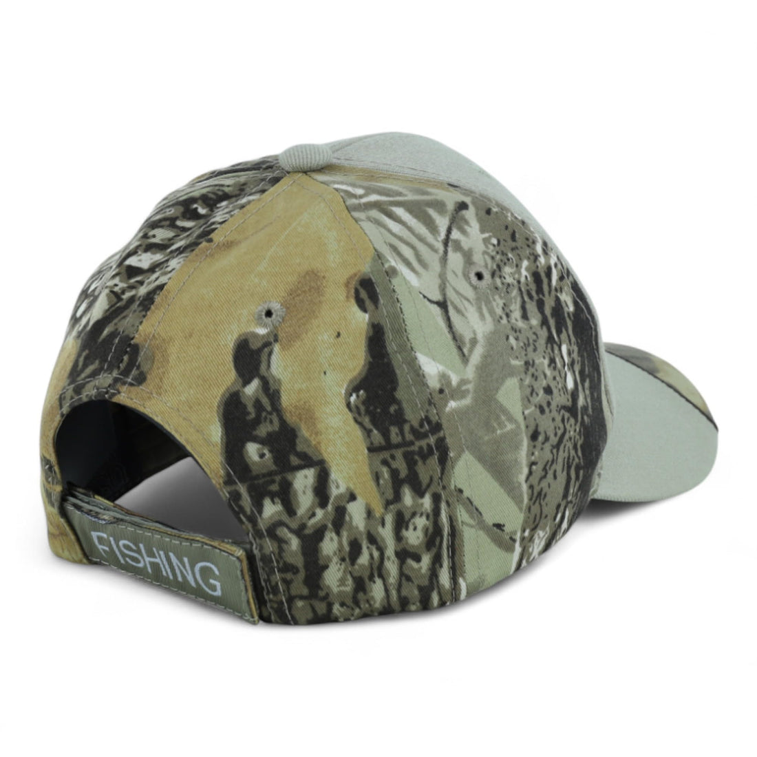 Trendy Apparel Shop 6 Panel Structured Fishing Embroidered Ball Cap