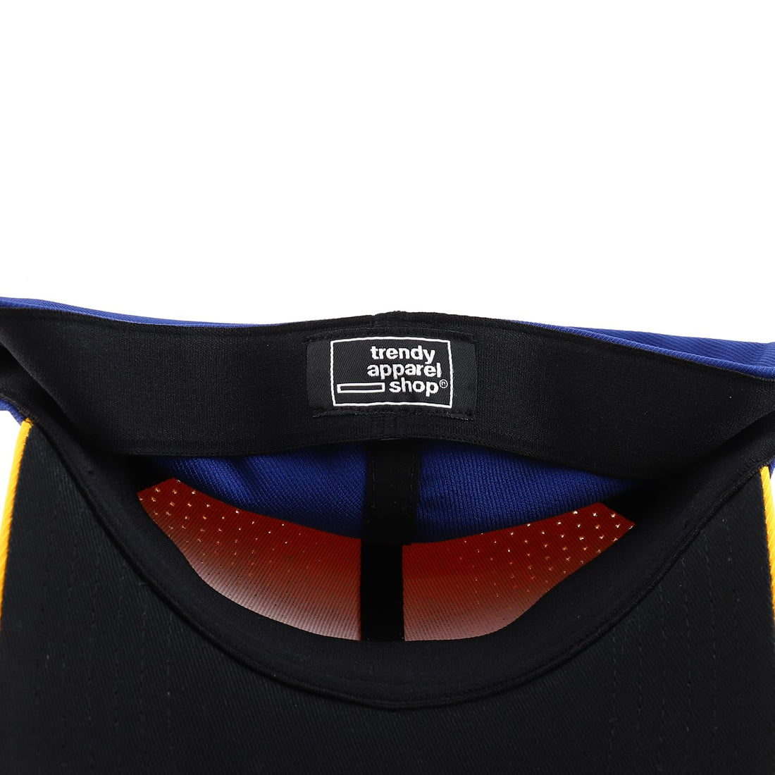 Trendy Apparel Shop Oversize XXL Breathable 2-Tone Structured Air Thru Fitted Ball Cap
