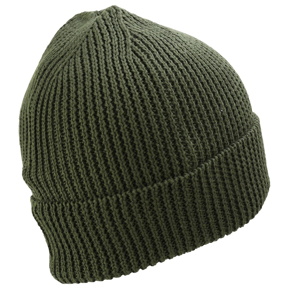 Trendy Apparel Shop Stretchy Cotton Knitted Cuff Beanie Hat