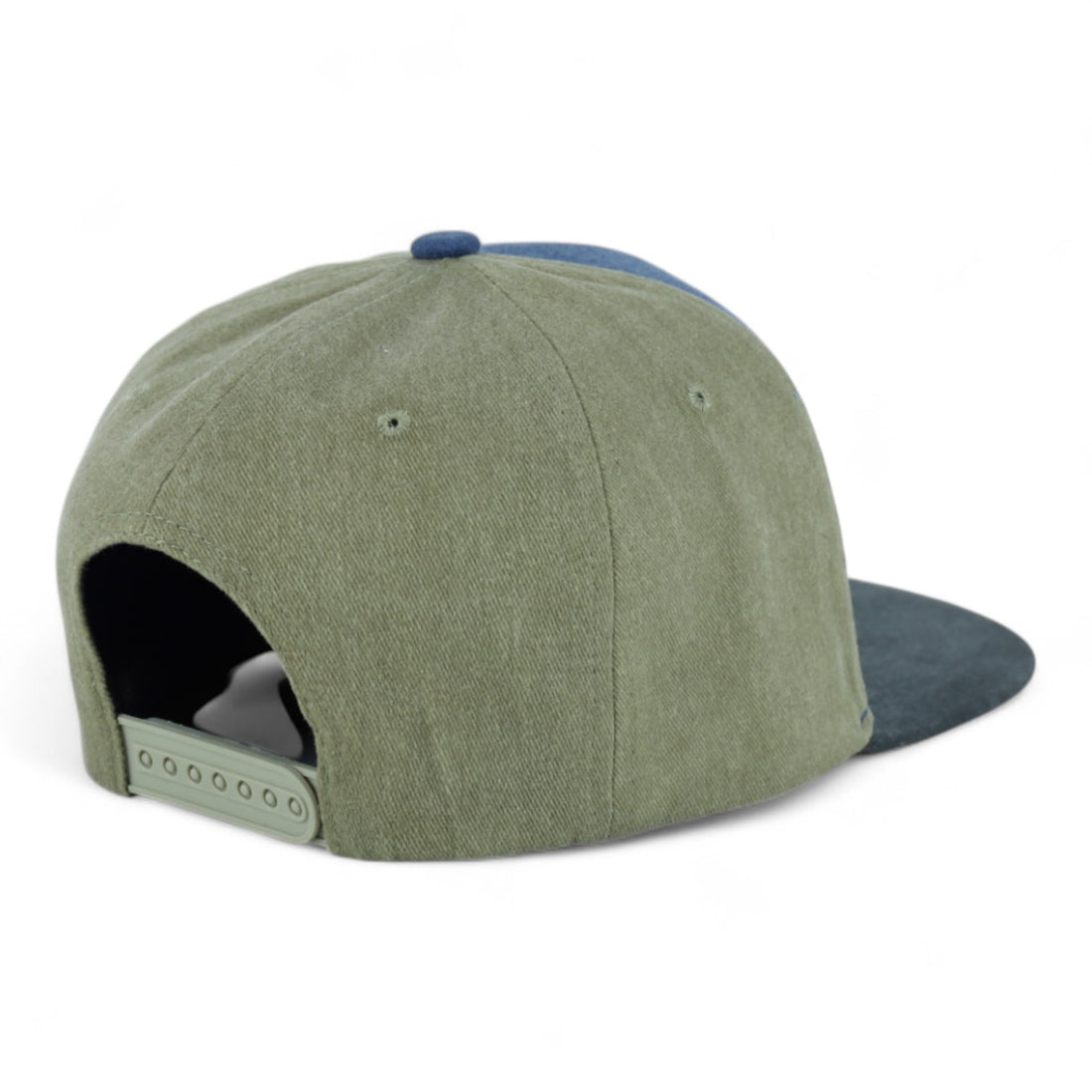Trendy Apparel Shop Rodeo Design Embroidered Washed Cotton Flat Bill Snapback Cap