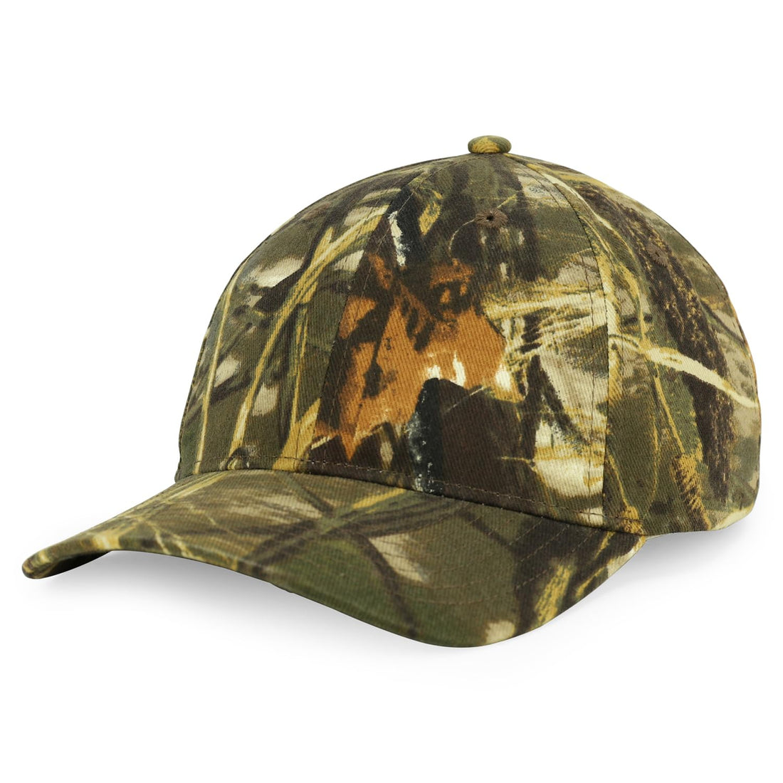 Trendy Apparel Shop Hunting Camouflage Structured Flex Strap Adjustable Ball Cap