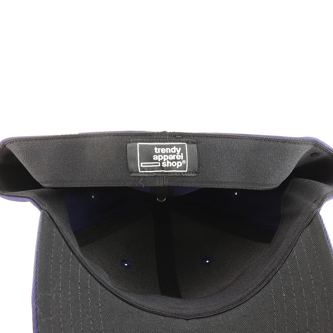Trendy Apparel Shop Oversize XXL Plain Air Thru Structured Curved Bill Fitted Cap