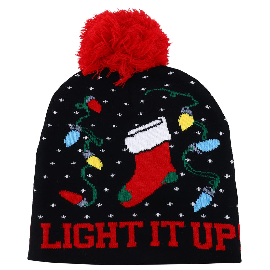 Trendy Apparel Shop 10 Styles Christmas Winter Short Beanies with Pompom