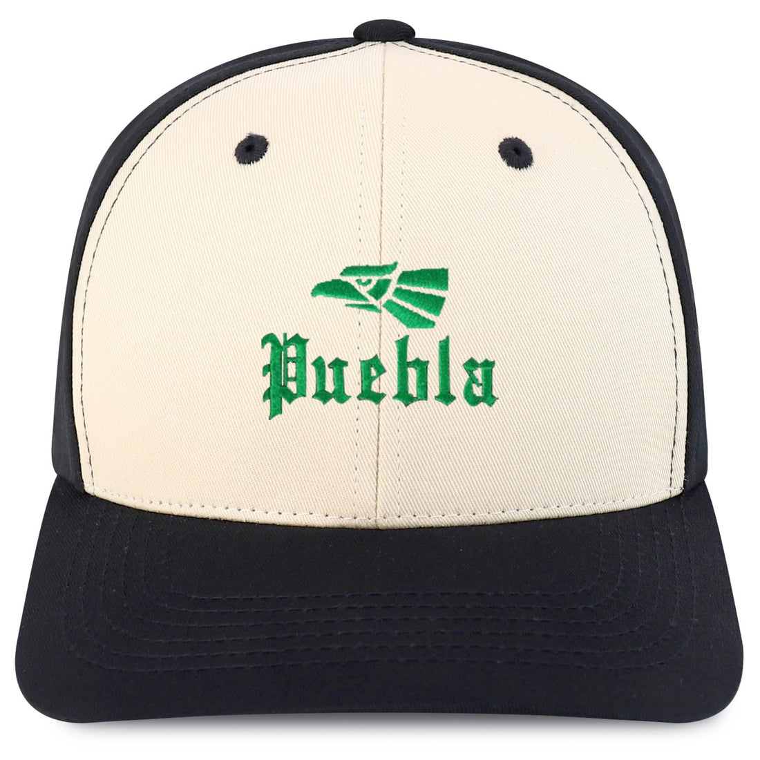 Trendy Apparel Shop Puebla Mexico City Embroidered 6 Panel Snapback Baseball Cap