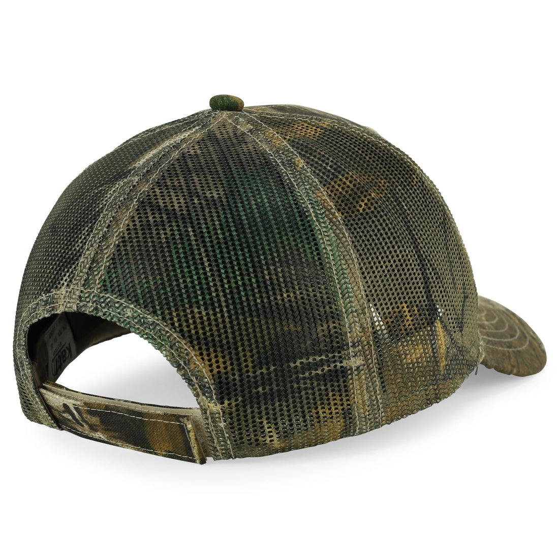 Trendy Apparel Shop Hunting Camouflage Adjustable Mesh Back Tucker Cap