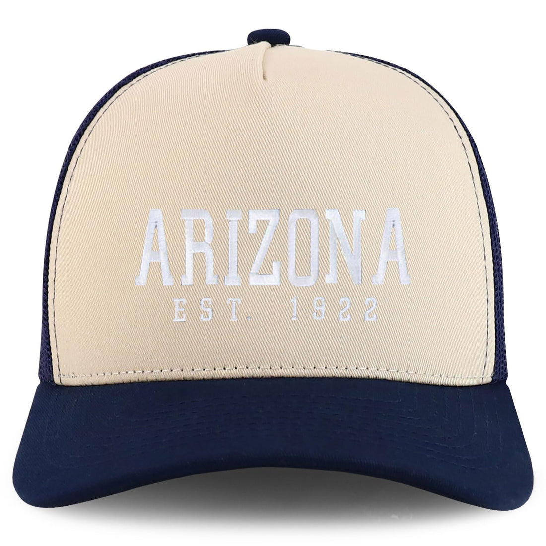 Trendy Apparel Shop Arizona Est.1922 Embroidered 5 Panel Snapback Trucker Cap