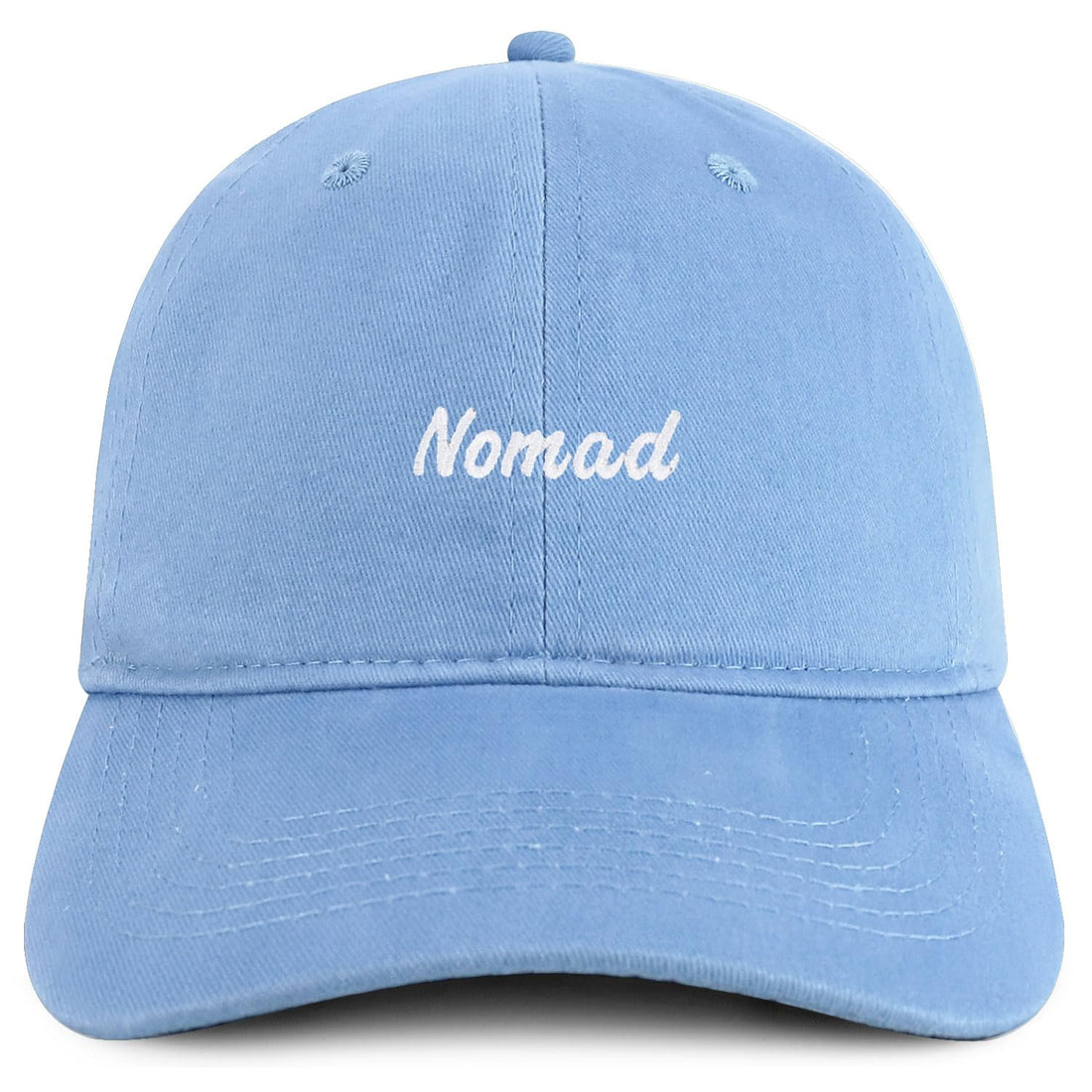 Trendy Apparel Shop Nomad Embroidered Cotton Unstructured Low Profile Dad Hat