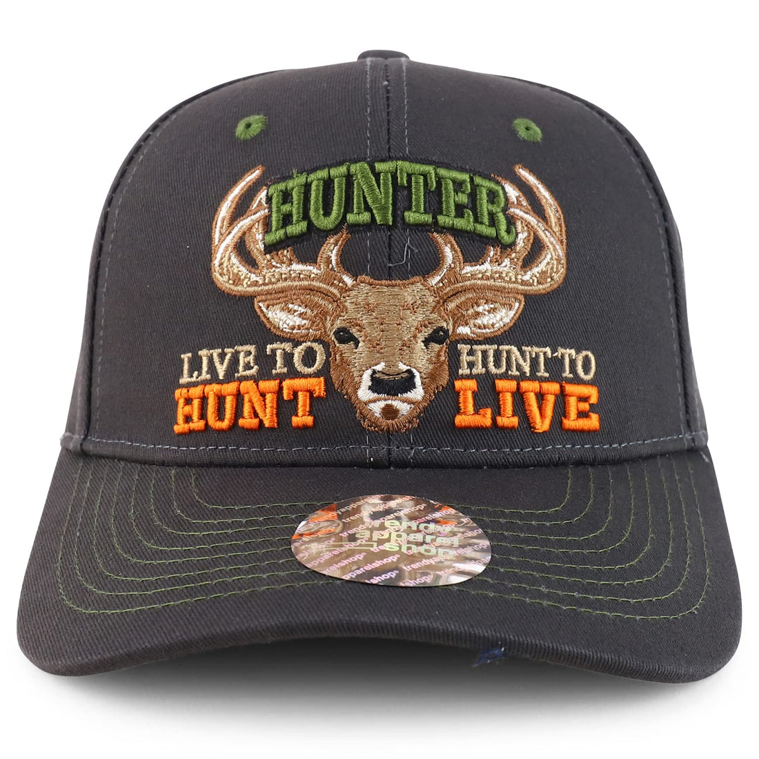 Trendy Apparel Shop Hunting Fishing Embroidered Adjustable Baseball Cap