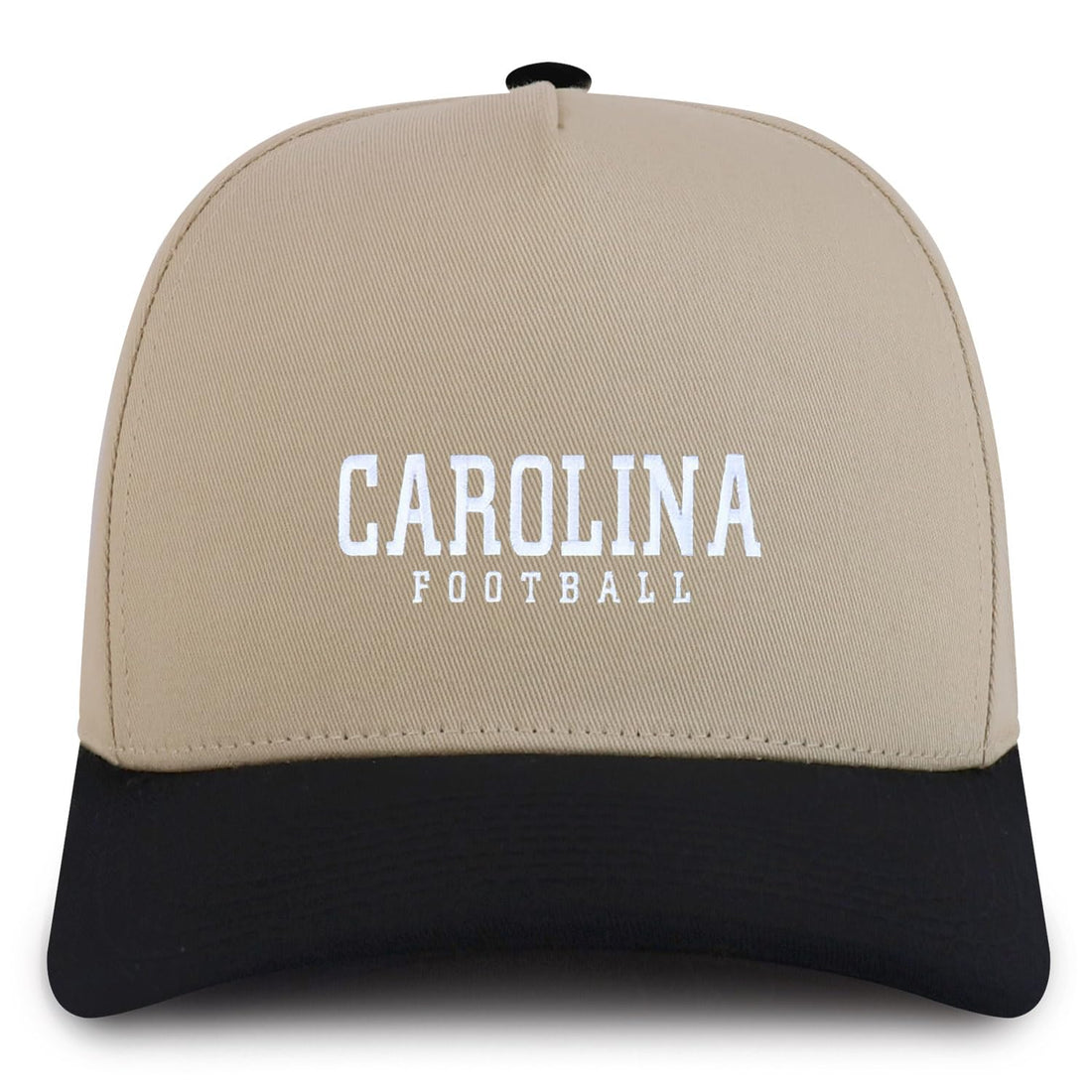 Trendy Apparel Shop Carolina Embroidered 5 Panel Structured Baseball Cap