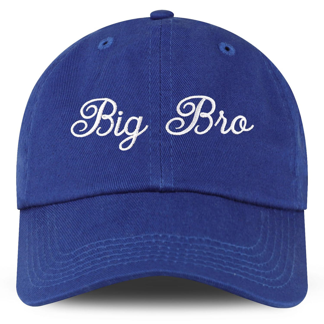 Trendy Apparel Shop Youth Size Big Bro Embroidered Unstructured Cotton Baseball Cap