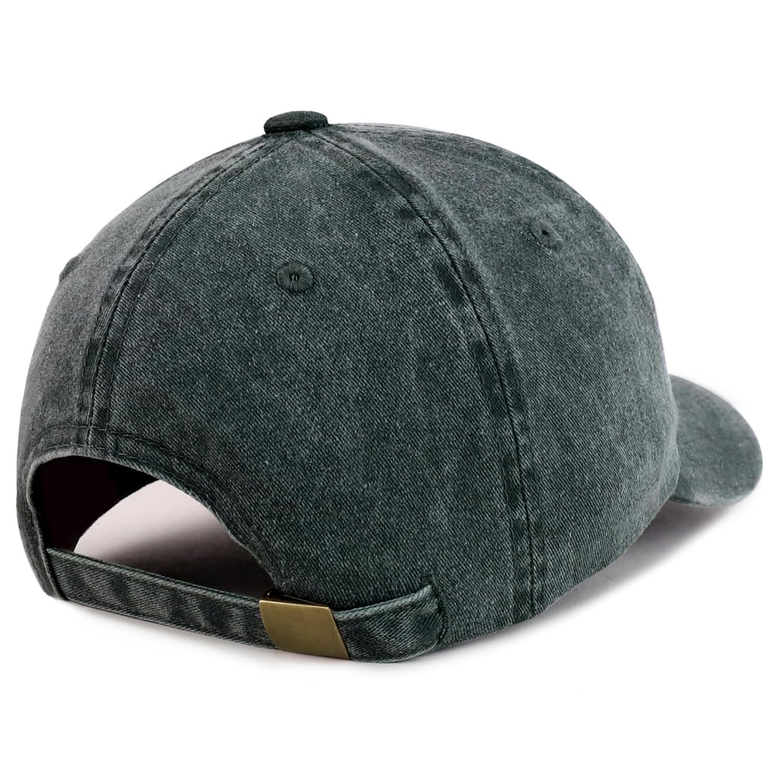 Trendy Apparel Shop Nayarit Mexico Gold Embroidered Patch Pigment Dyed Washed Baseball Cap
