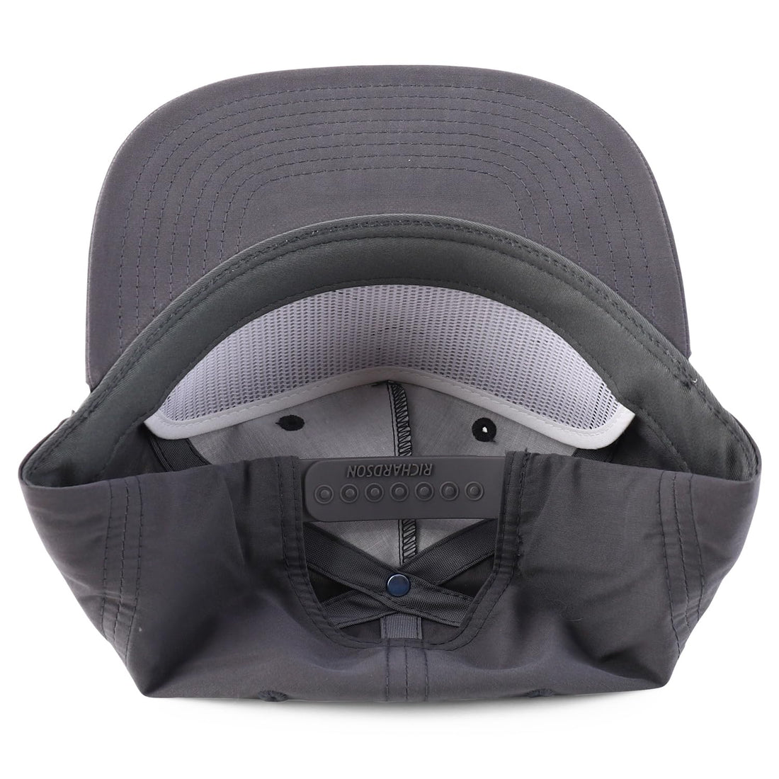 Trendy Apparel Shop UPF 50 Unstructured 5 Panel Flatbill Golf Snapback Cap