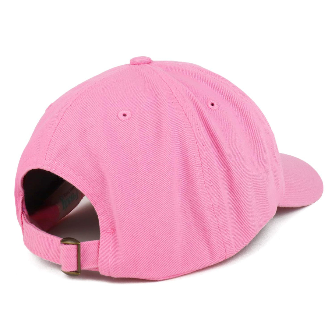 Trendy Apparel Shop Oversize XXL Plain Unstructured Soft Crown Cotton Dad Hat