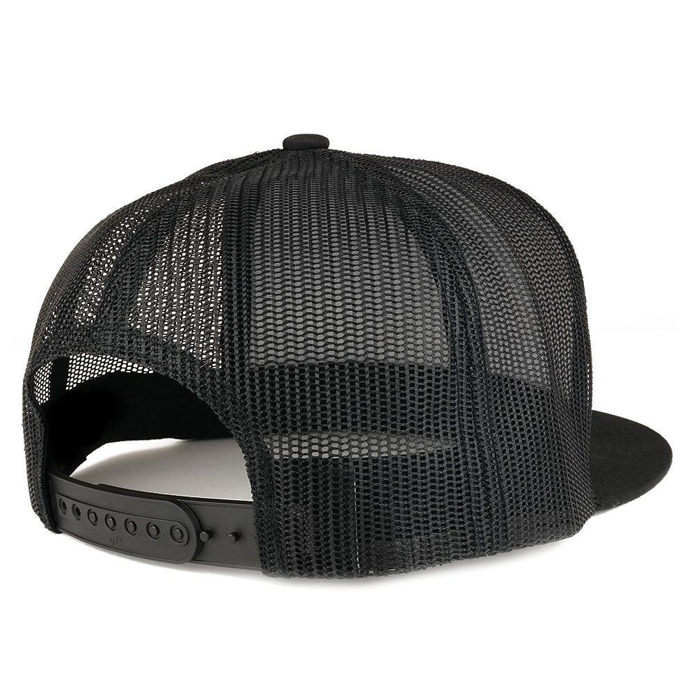 Trendy Apparel Shop Collegiate Number 45 Patch 5 Panel Flatbill Baseball Cap