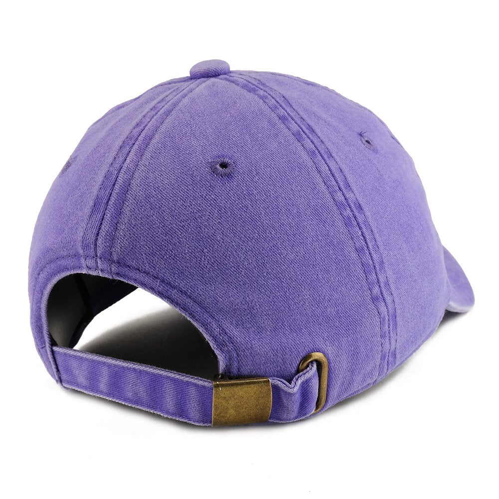 Trendy Apparel Shop Feminist AF Text Embroidered Washed Cotton Unstructured Baseball Cap