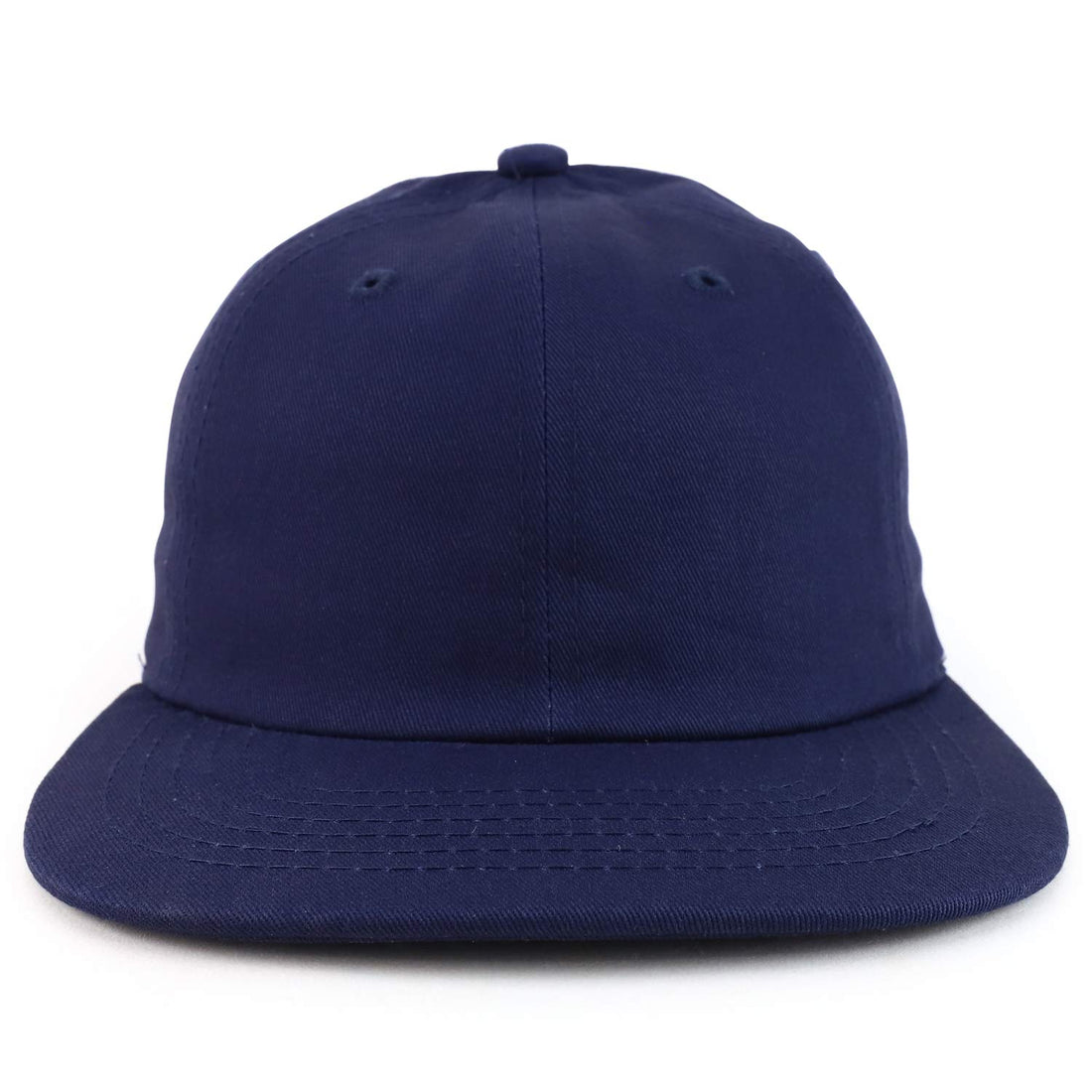Trendy Apparel Shop Plain Casual Solid Color Low Profile Cotton Snapback Cap