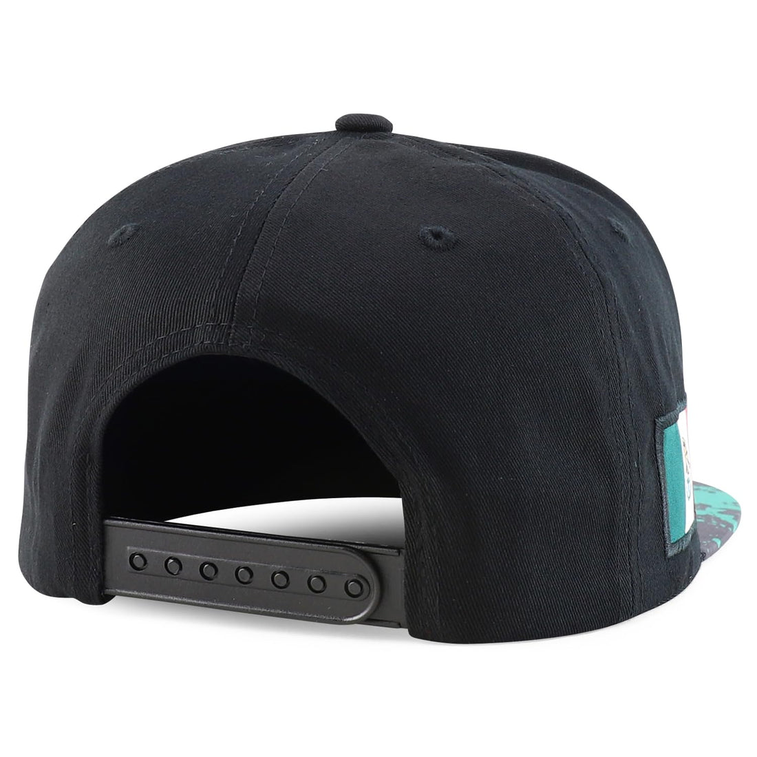 Hecho En Mexico Eagle 3D Embroidered Flat Bill Snapback Cap