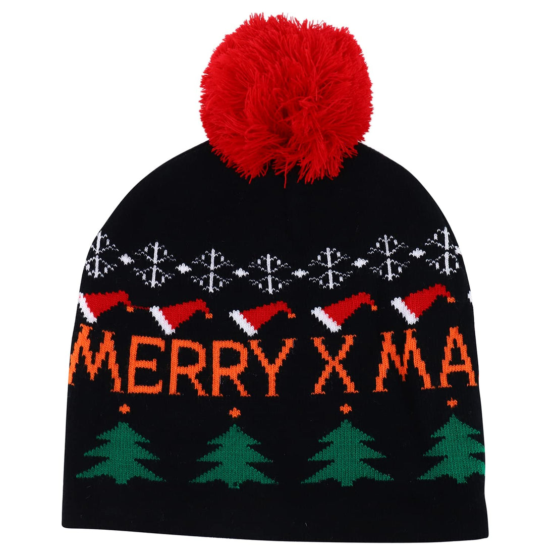 Trendy Apparel Shop 10 Styles Christmas Winter Short Beanies with Pompom