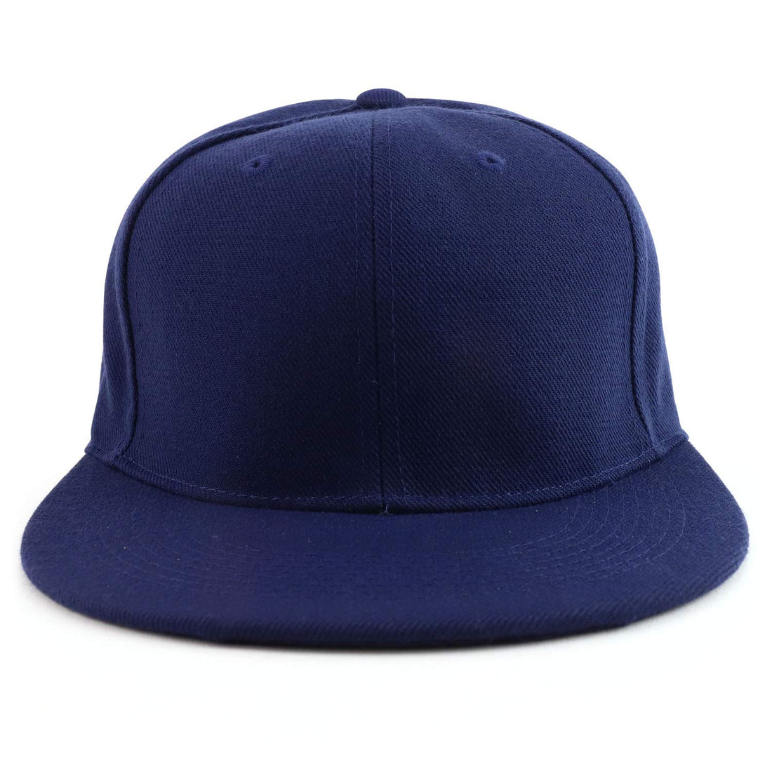 Trendy Apparel Shop Big Size Oversized Flat Bill Baseball Fitted Cap