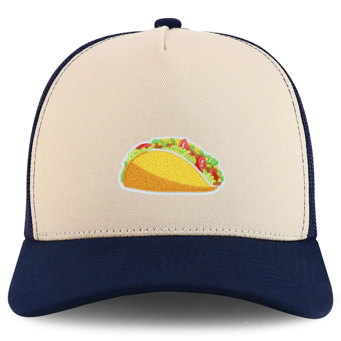 Trendy Apparel Shop Mexican Fiesta Taco Embroidered Patch Trucker Cap