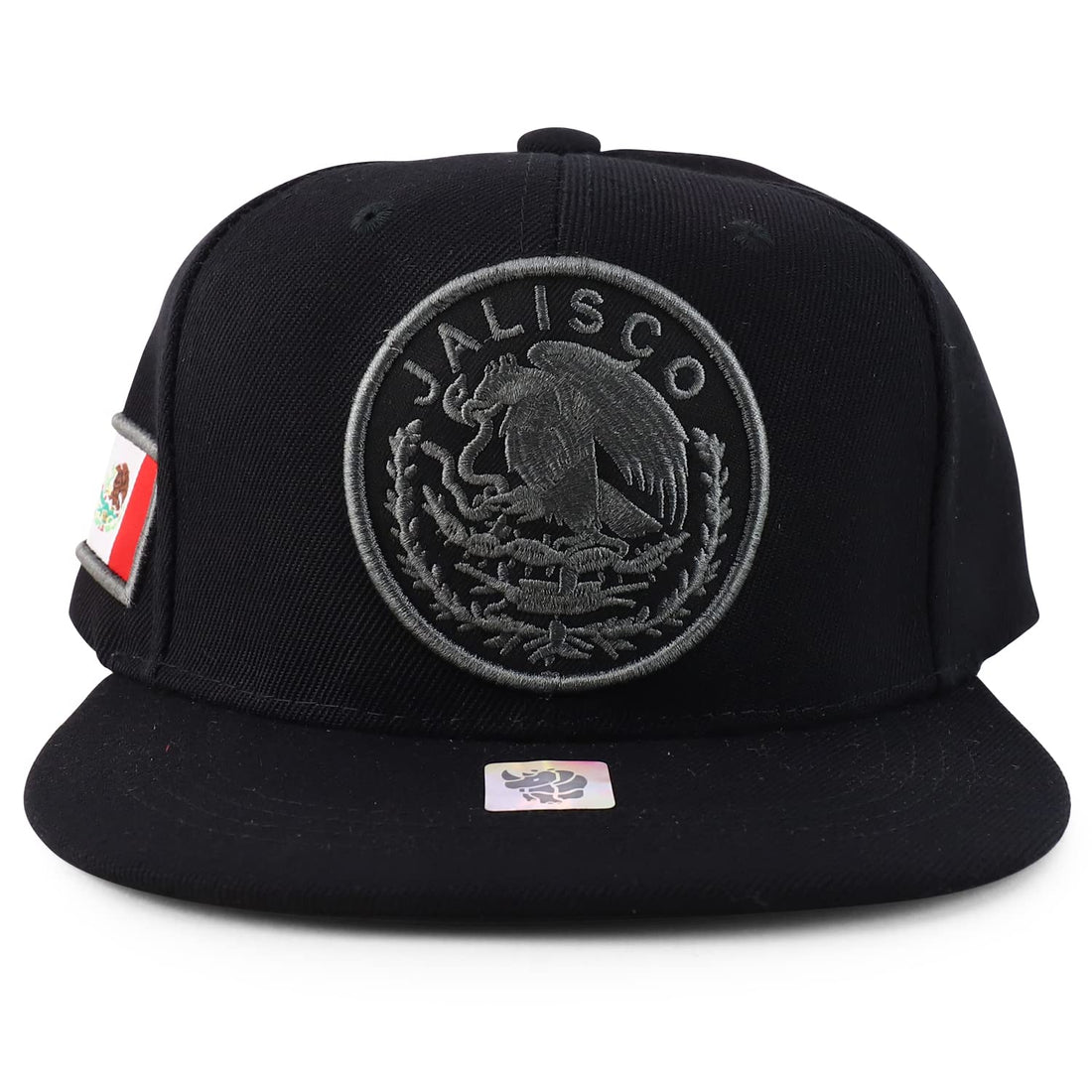 Trendy Apparel Shop Kids Cities of Mexico Circular Logo Embroidered Structured Snapback Cap