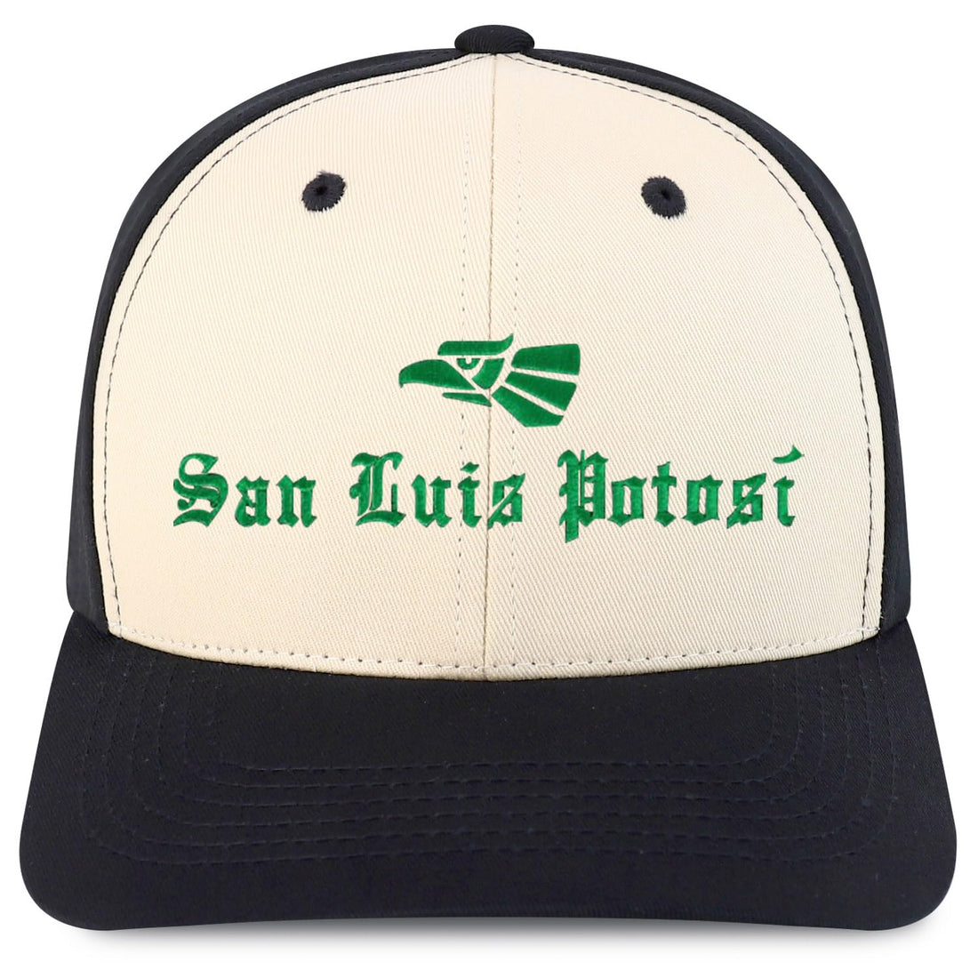 Trendy Apparel Shop San Luis Potosi Mexico State Embroidered 6 Panel Snapback Baseball Cap