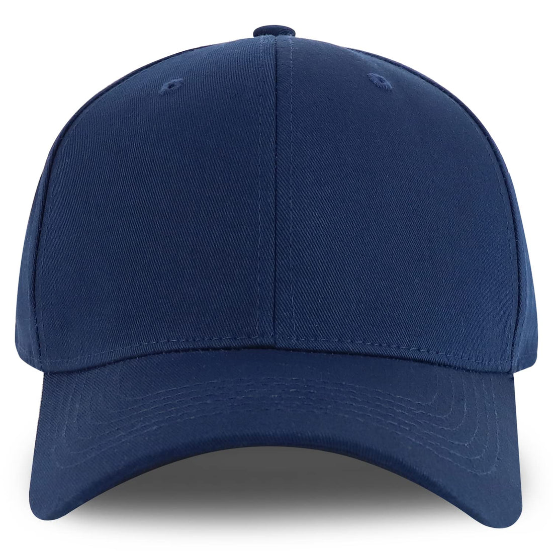 Trendy Apparel Shop XXL Oversize 6 Panel Cotton Fitted Cap